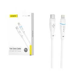 Foneng Cable X101 Type-C to Lightning PD 20W 3A 1.2M White Foneng Cable X101 Type-C to Lightning PD 20W 3A 1.2M White